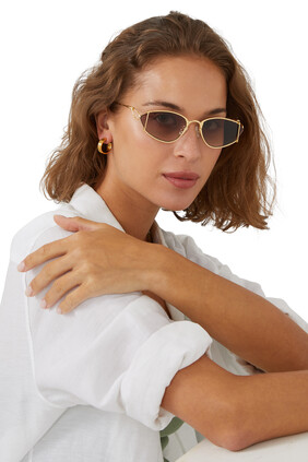 Ornate Almond Sunglasses